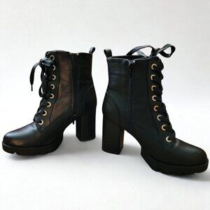 Sincerely Jules Lace Up Boots